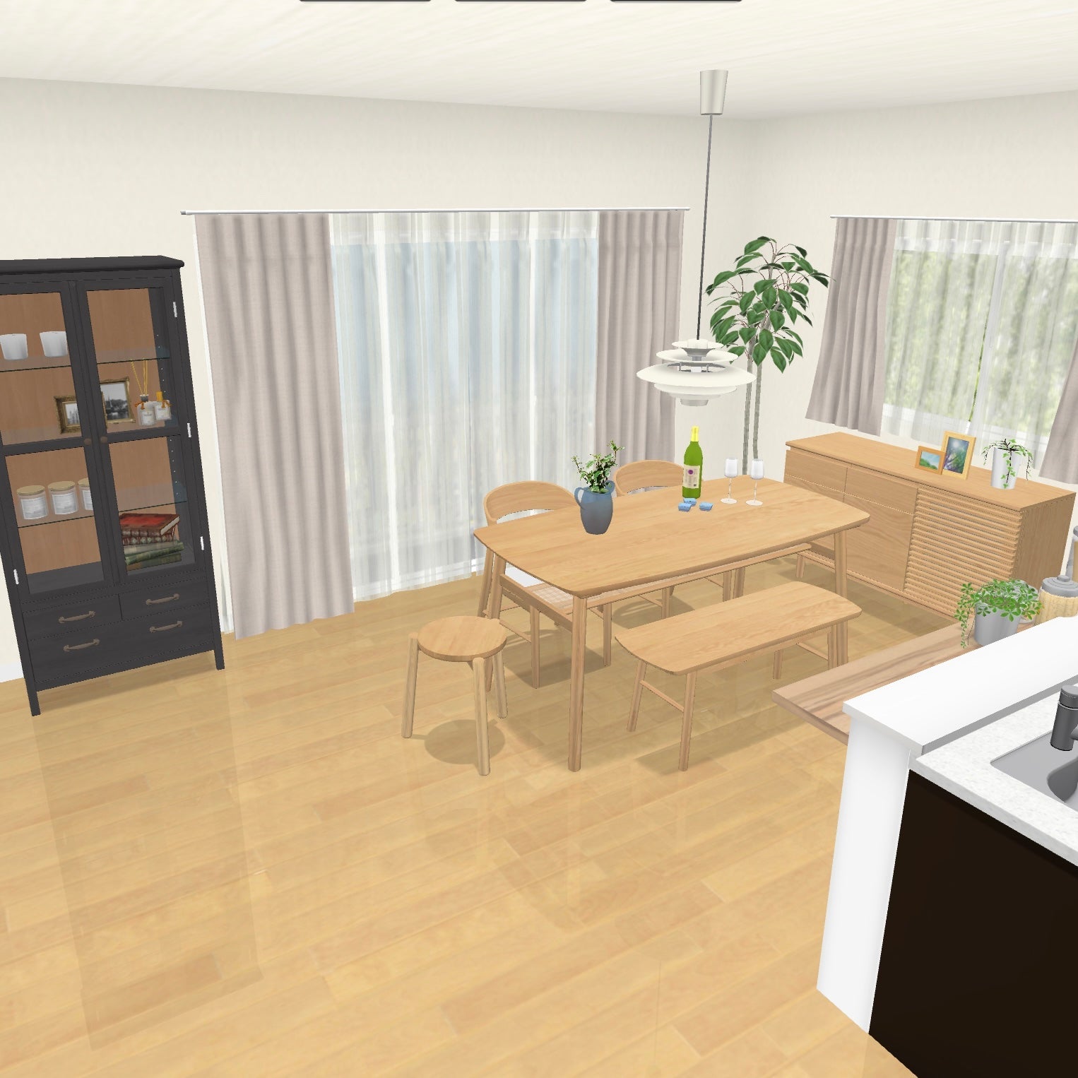 【3Dでお部屋のイメージをクリアに！】